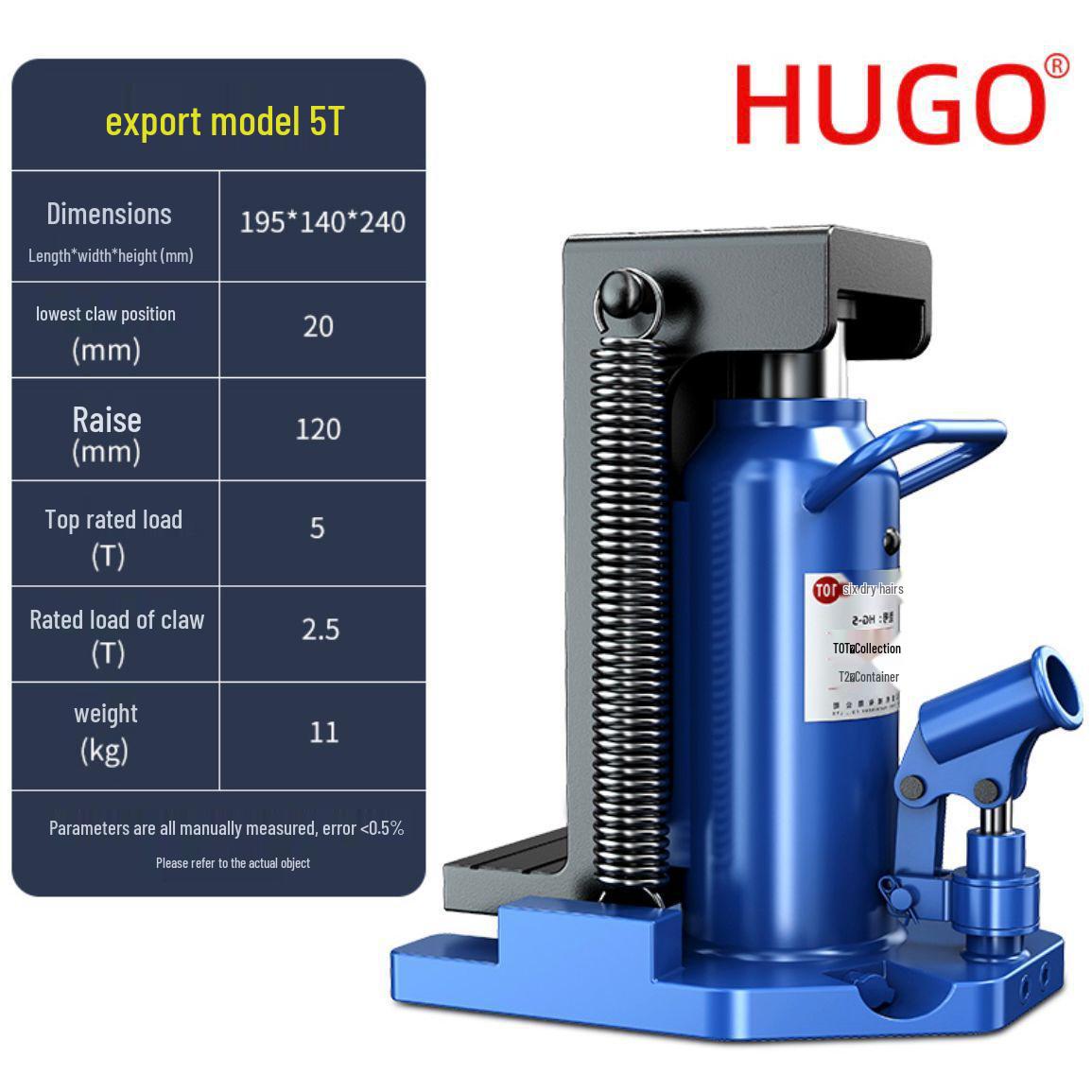 Гидравлический вертикальный домкрат с лапой - 5т, 10т, 20т, модель по национальному стандарту