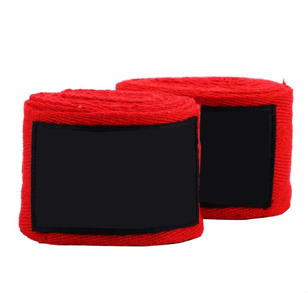 Adults 1 Pair Elastic Handwraps Hand Wrap for Boxing Kickboxing Muay Thai (Red)