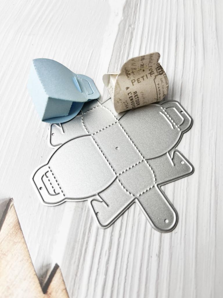 Metal Cuts Stamp Embossing Stencil Box Cutting Dies for Card Making Scrapbooking Paper Craft Album Stamps DIY Circular Decoratio