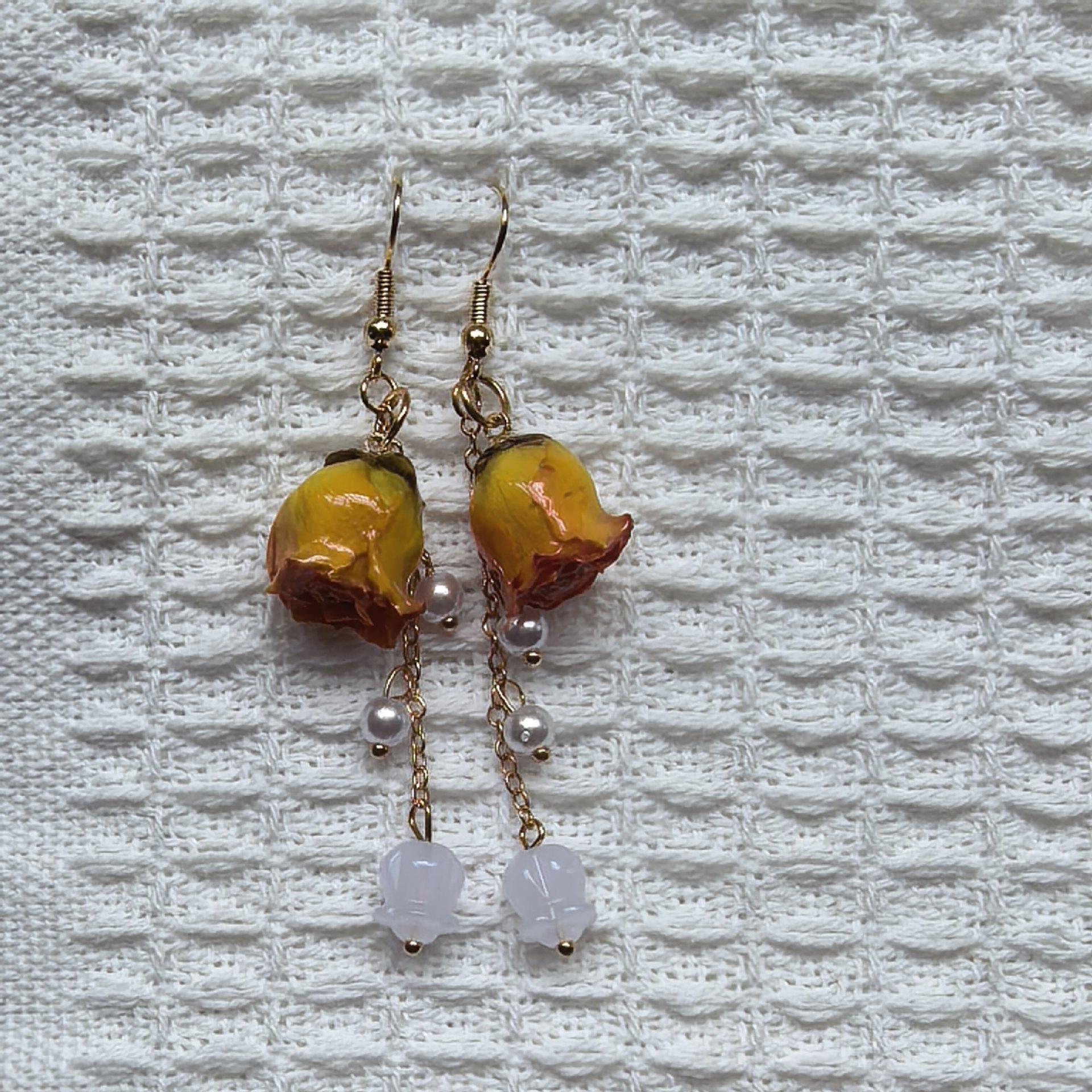 Long Korean Fashion Tassel Earrings for Women - 925 Sterling Silver Needle, Versatile Slimming Style, with Pearls.