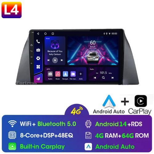 For Chery Tiggo T11 1 2005-2013 Car Radio Multimedia video player GPS wifi 2 din Android 13.0 8GB+128GB Android Auto Carplay