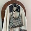 Polka Dot Fashion New Bow Tote Bag Women's Large-capacity Retro Fresh Girl Casual Personalized Shoulder Bag