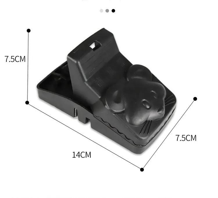 Plastic Mouse Clip With Ultra-High Sensitivity Rodent Trap Anti Pinch Hand Serrated Bite With Bait Slot Effective Rodent Control Device YLE279