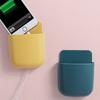 1Pcs Wall Mounted Storage Box Mobile Phone Plug Holder Stand Rack Remote Control Storage Organizer Case For Air Conditioner