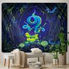 Mushroom Psychedelic Scene Home Decoration Art Tapestry Bohemia Room Yoga Mat Background Cloth