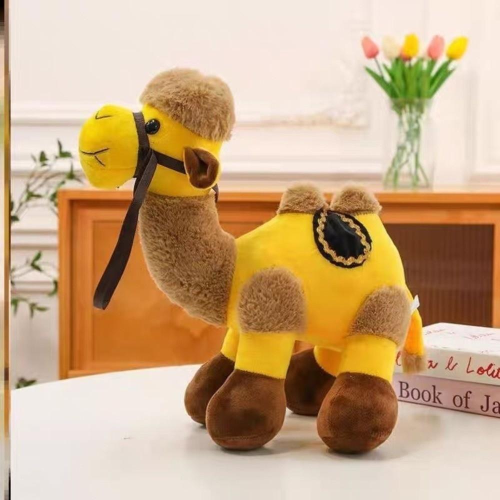 30cm Plush Camel Toy Double Hump Soft Travel Hump Cute Simulation Stuffed Animal  Children Play