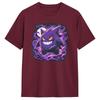 Pokemon Gengar T Shirt Man Vintage Cotton T-Shirts Summer O-Neck Fashion Tees Cheap Oversize Clothing