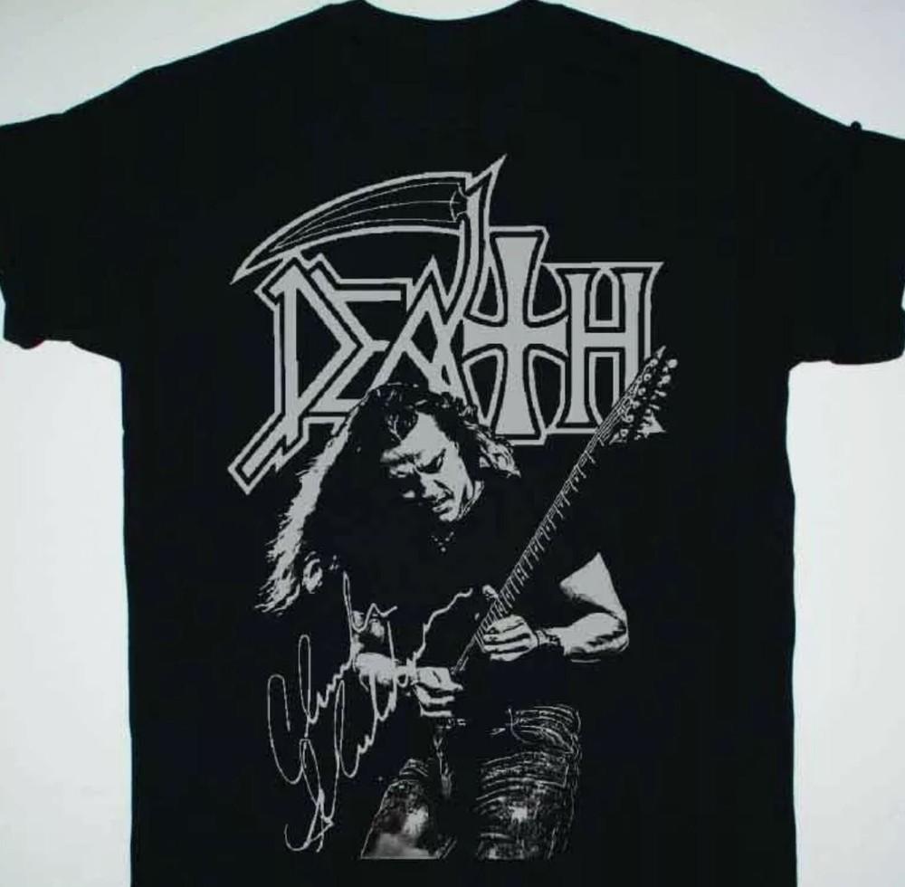 Vtg Chuck Schuldiner Death Band Cotton Black All Size T Shirt For Men Unisex T-Shirt XXXL