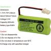 BT183342 BT283342 BT166342 BT266342 BT162342 BT262342 Battery Compatible with CS6114 CS6419 CS6719 EL52300 CL80111 Cordless Handset Phone (Pack of 2)