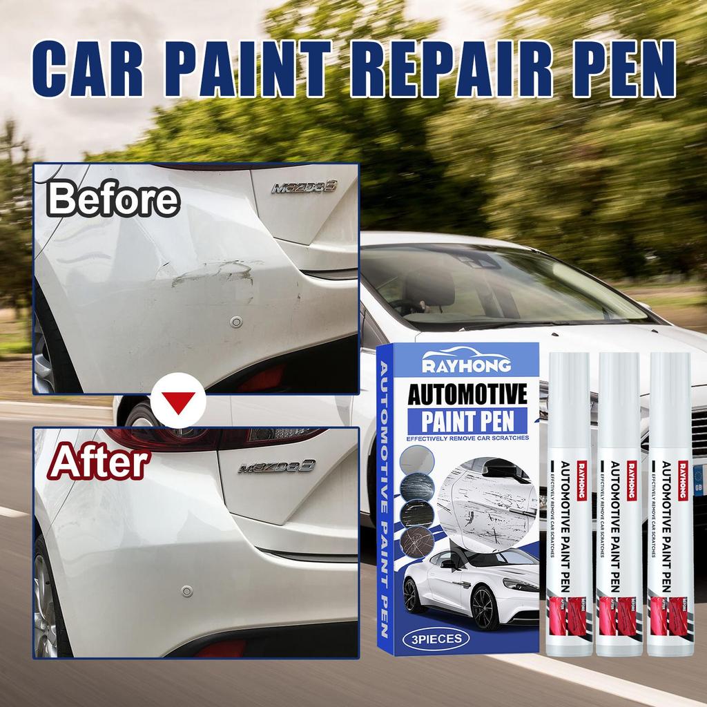 3pack Car Paint Repair Pen Paint Scratch Repair Scratch Paint Marks Paint Repair Pen