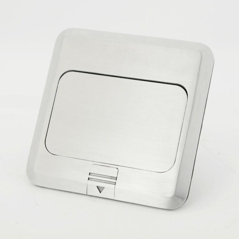 Factory Pop-up Floor Socket Universal Hidden Ground Socket Box Aluminum Surface Waterproof Power Socket