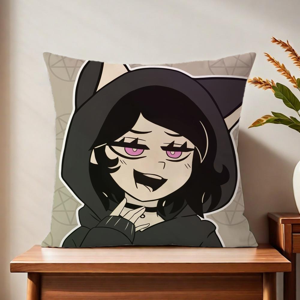 Game Ccoffin Cute Lleyley Cushion Cover For Pillow Printing Sofa Decoration Home Car Room Coffee Shop Office Nordic Simplicity