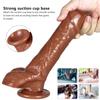 Foreskin Male Dildo Penis Big Stallion Manual Masturbator Thrusting Adult Products