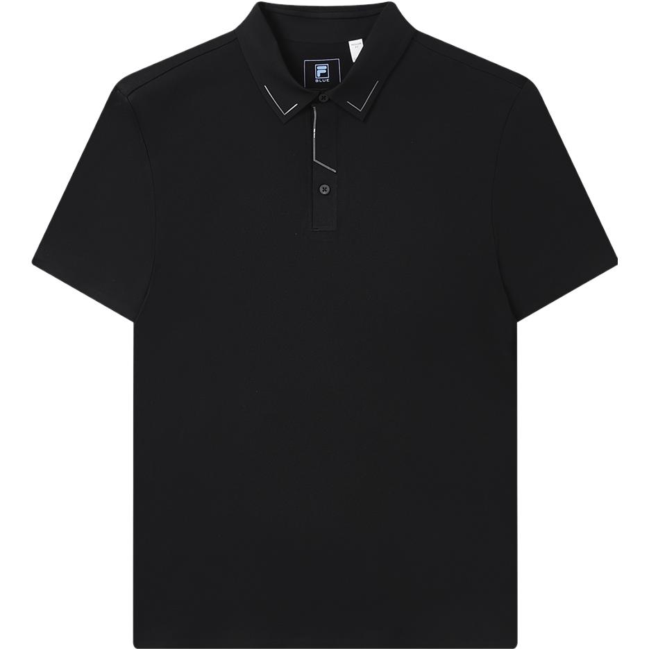 

FILA 2023 New Short Sleeve Polo Shirt Men tops Black F11M322117F-BK M