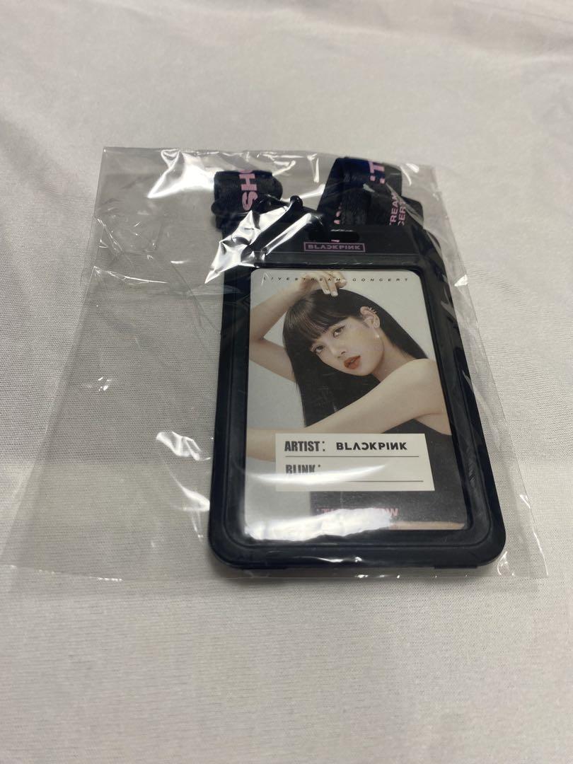 

[USED] BLACKPINK LISA THE SHOW Merchandise Trading Card Holder