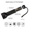D2 Black Light UV LED Flashlight 395nm Blacklights Ultraviolet Handheld UV Torch Detector Pet Urine Dry Stains Scorpions Lights