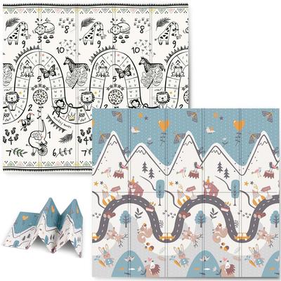 Foldable Educational Foam Mat 200 X 180 X 1 Cm Nukido NK-340