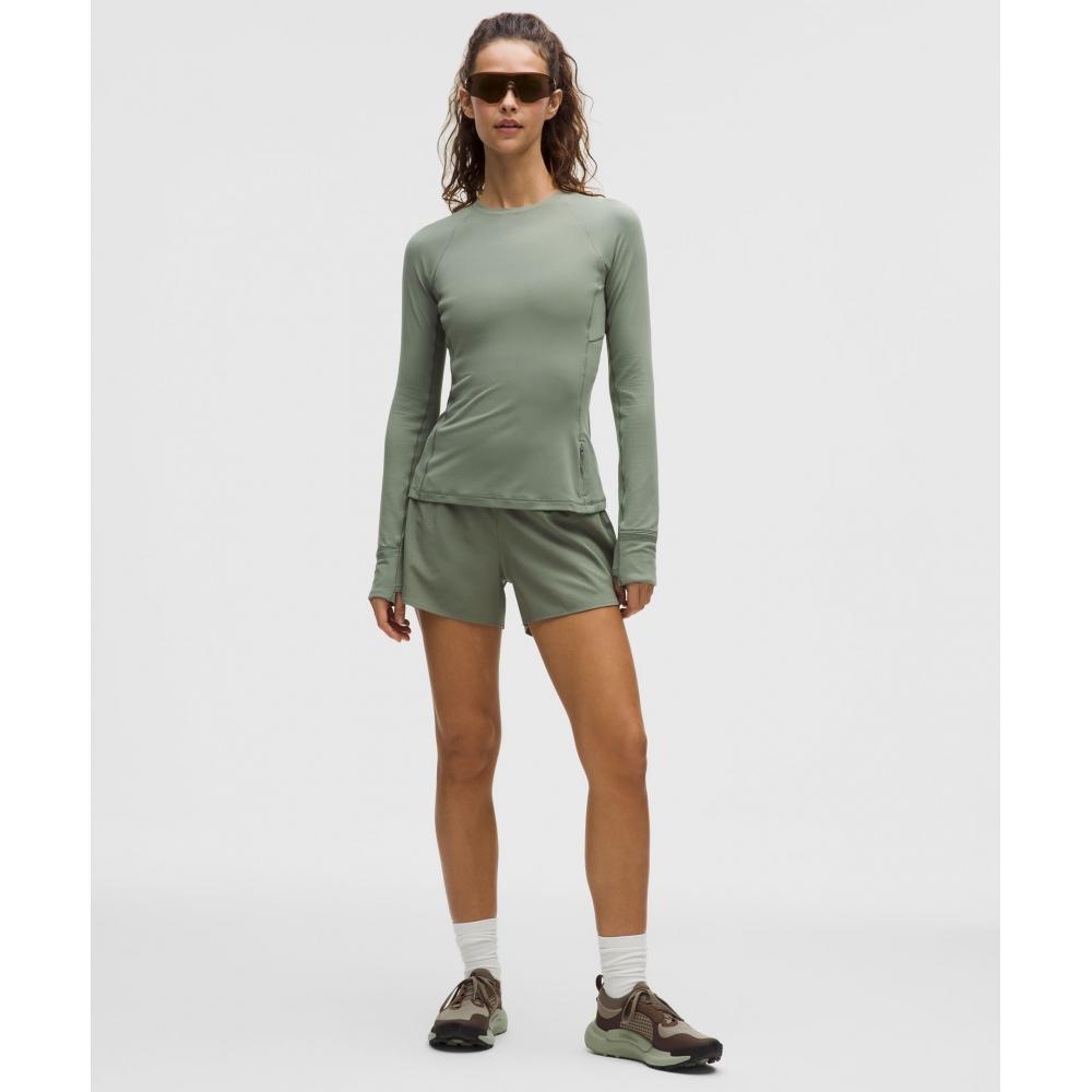 Lululemon It S Rulu Long Sleeve Shirt  Updated Willow Leaf