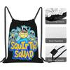 Custom S-Squirtles Drawstring Backpack Bags Men Women Lightweight Manga Gym Sports Sackpack Sacks for Yoga
