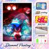 Sonic the Hedgehog Diamond Painting Kit 5D Full Drill DIY Diamond Mosaic Wall Art Home Decor