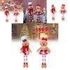 Adorable Resin Gingerbread Man Doll Festive Home Decor For Joyful Christmas Celebrations