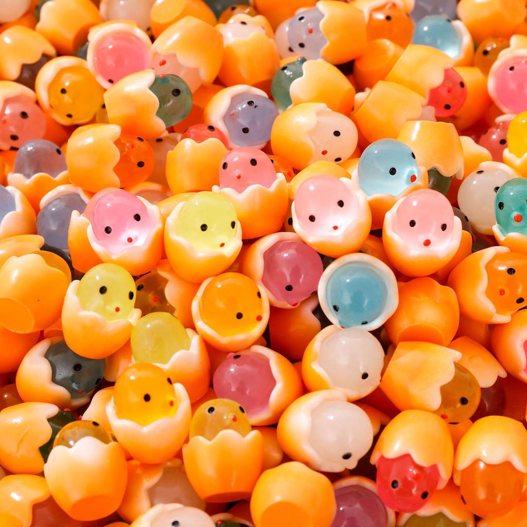 Luminous Cartoon Chick DIY Ornament for Kids - Holiday & Desk Gift