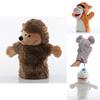 Jucărie de pluș cu degete, marionetă de mână, animal de pluș de desene animate cu gură mobilă, jucărie interactivă pentru grădiniță și interacțiune părinte-copil, 25 cm înălțime