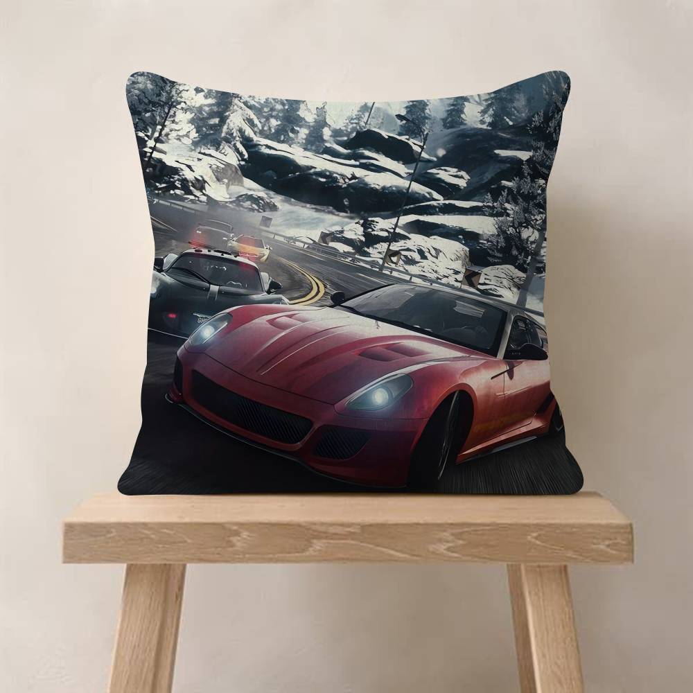 Pc NNeed For SSpeeds Game Pillow Cushion Cover Pillowcase Living Room Sofa Home Decor Customized