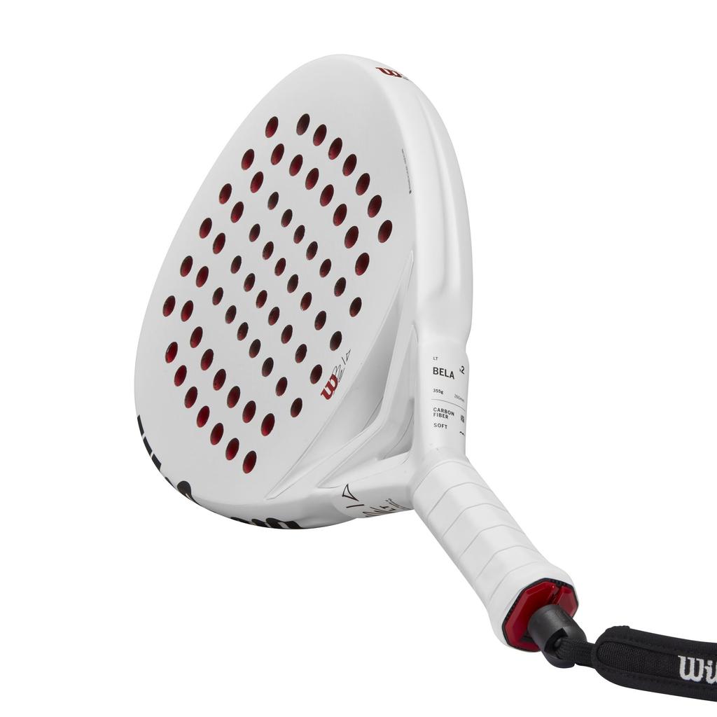 Wilson Padel Racket BELA LT V2 Grip Size 2 White WR133911U2
