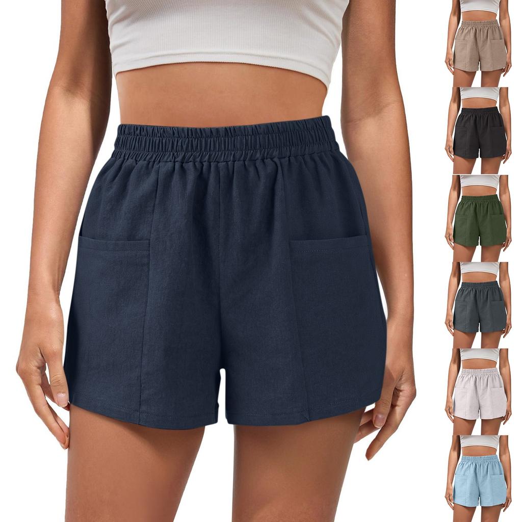 Women's Casual Elastic Fashion Shorts