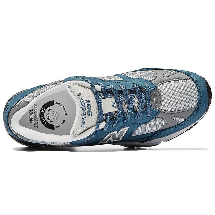 New Balance 991 Ražots Anglijā Pelēki Zili Vīriešu Sporta Apavi M991BSG