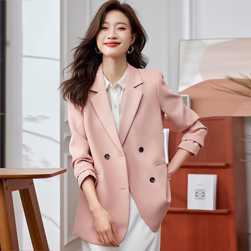 Women's Loose Fit Suit Trench Coat