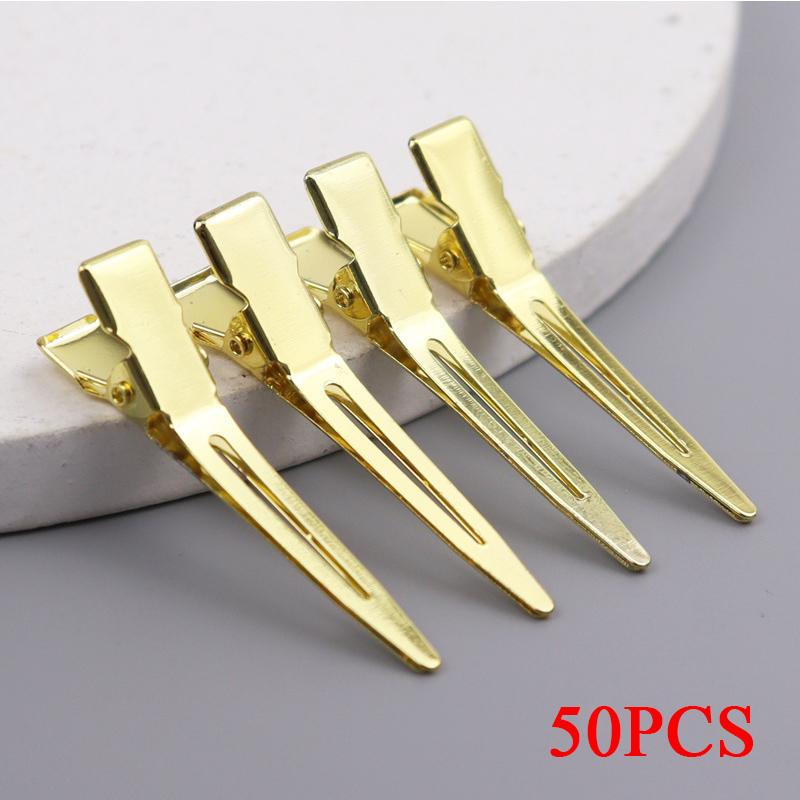 30/50Pcs Professional Ladies Salon Fixed Hair Pin 4.5cm Curl Metal Hair Clips Hair Root Fluffy Clips DIY Tools Hair Accessories