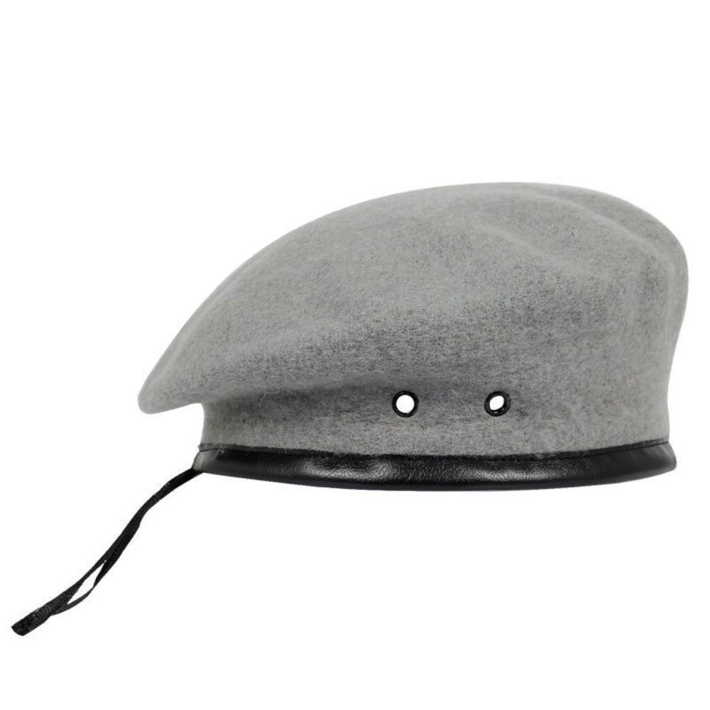 Solid Color Hip Hop Cap Woolen Cloth Flat Caps Unisex Painter's Hat