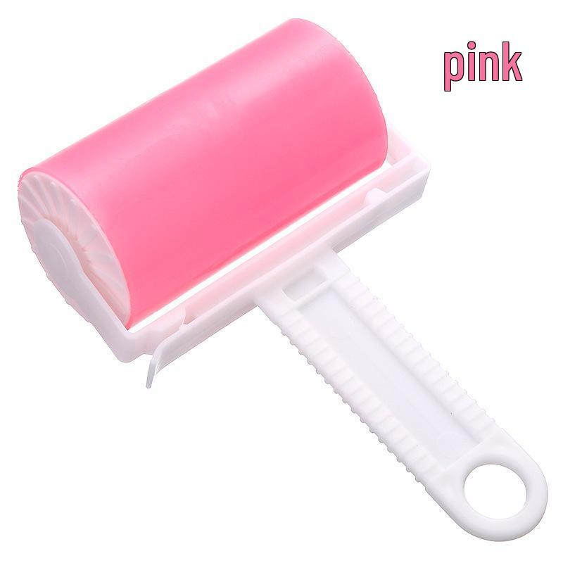 Washable Silicone Lint Roller - Strong Adhesion Hair & Dust Remover Brush