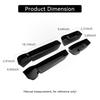 for Geely EX2 2025 2026 Door Side Storage Box TPE Front Rear Door Handle Organizer Tidying Car Interior Accessories 4PCS