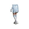 Fila Golf Series Logo Solid High-Waisted Golf Sports Skirt Women Skirts Sky-Blue A11W345303F-LB