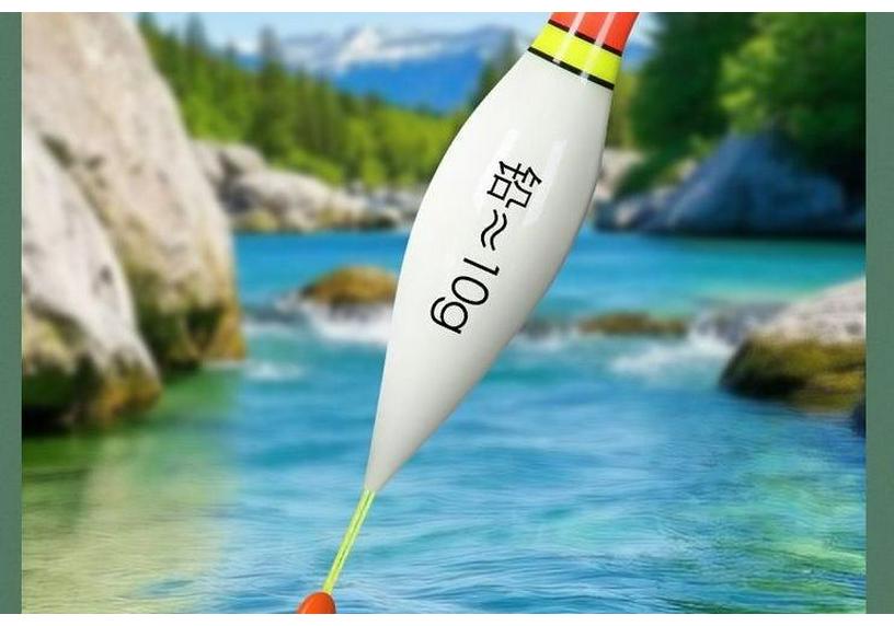 Nipple Anti-Flow Eye-Catching Short Fishing Float for Shallow Water and Small Fish