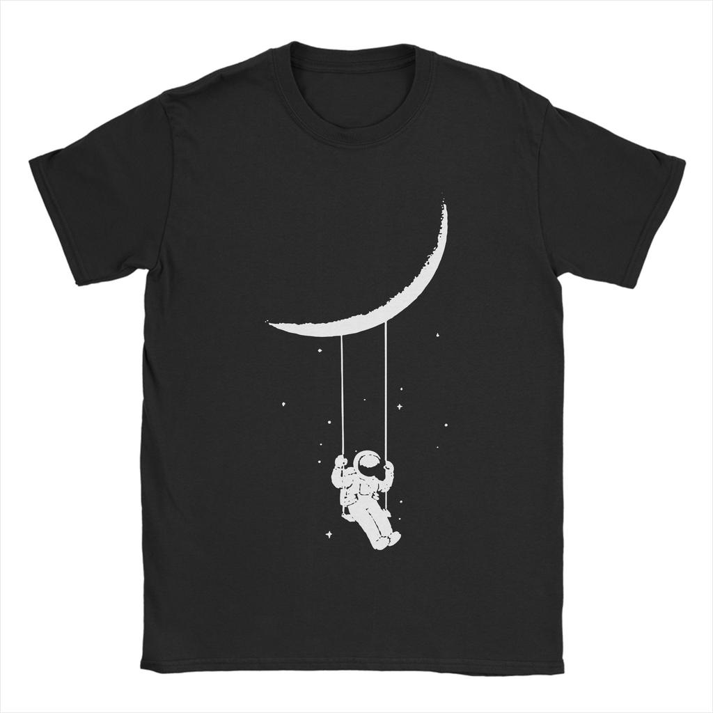 Astronaut Planets Astronaut Science Space Tshirts For Unisex Unisex Vintage Cotton Tee Shirt Short Sleeve T Shirts Summer Clothes