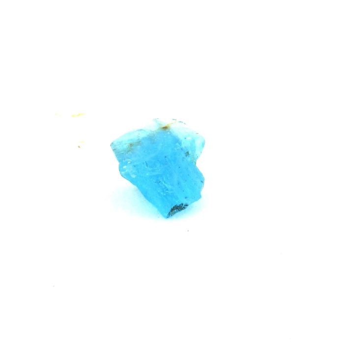 Pierres et Minéraux. Apatite bleu neon. 0.81 ct. Betroka, Anosy, Madagascar.