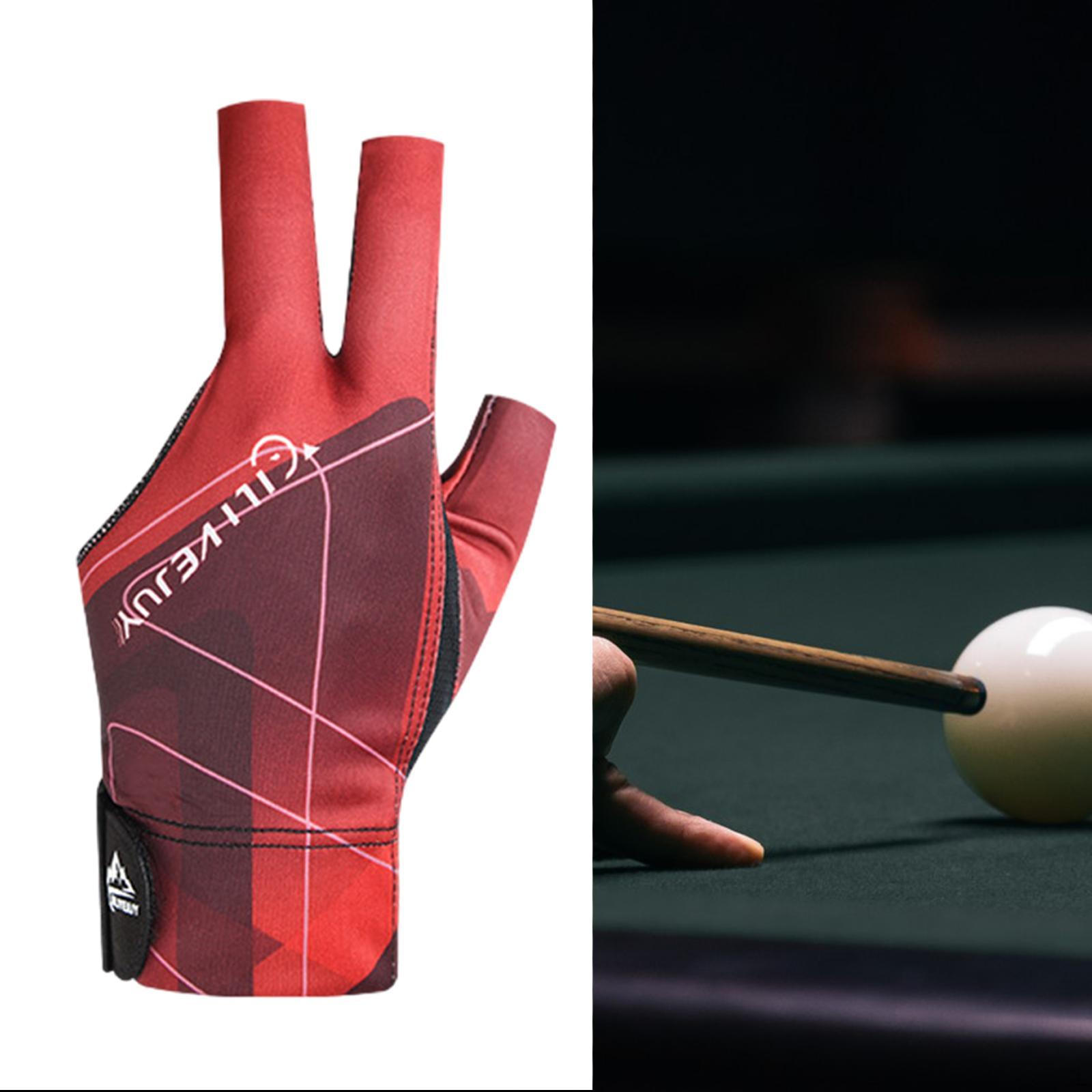 

Кий для бильярда с тремя пальцами, регулируемый, для женщин и мужчин, легкий, для снукера Black Red