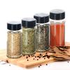 Butterfly Flip Spice Dispenser - Premium PET Spice Bottle with Double Flip Lid, Large Capacity Kitchen Seasoning Jar