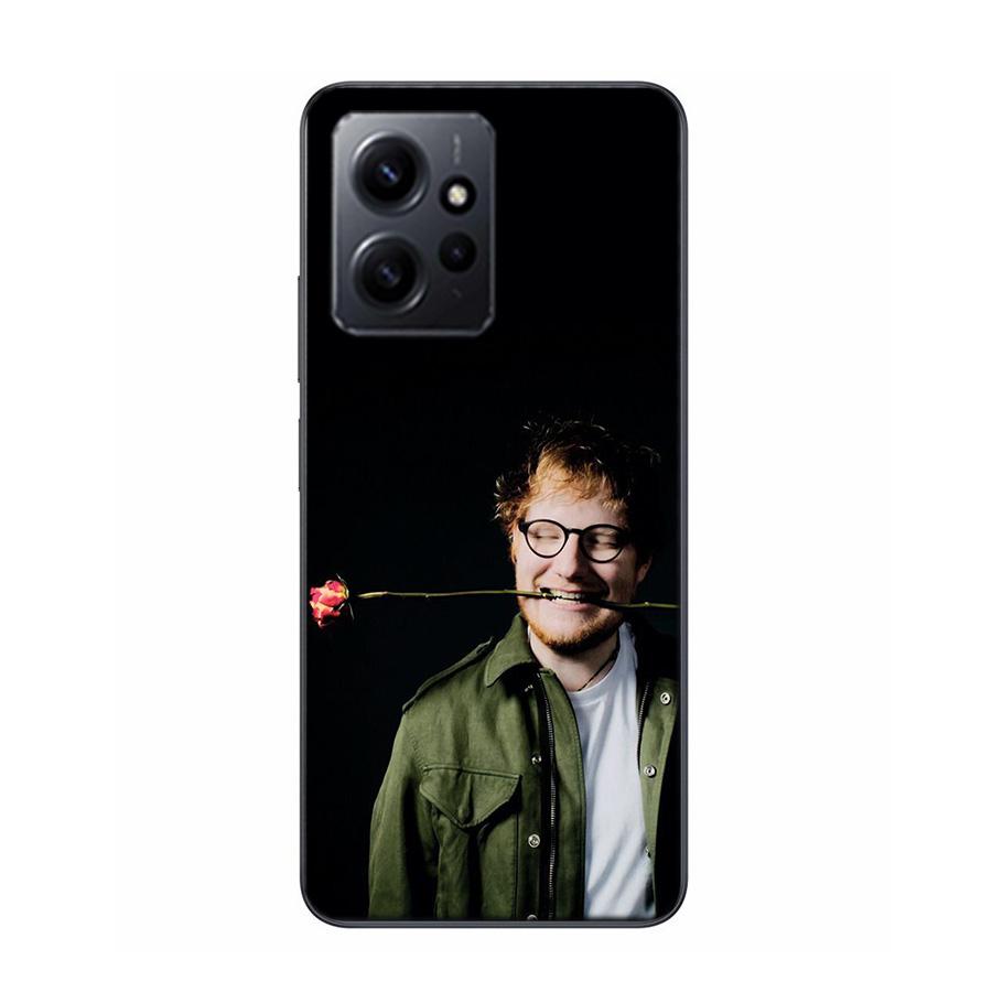 Ed sheeran Singer Phone Case For Redmi 12 13C 12C 15C 9 10 10C Note 13 Pro Plus 14 15 Pro 9T 9C 9A TPU Soft Cover Clear Cell Cas