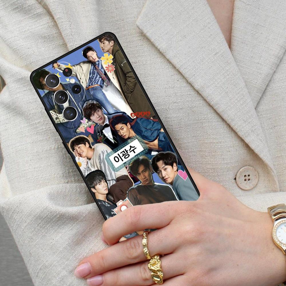 Lee Kwang Soo Actor Cell Phone Case for Samsung Galaxy S26 Ultra S25 S24 S23 S22 S21 S20 Note10 Cover