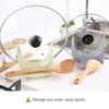 Multi-functional Kitchen Pot Cover Rack Household Soup Spoon Bracket Sitting Rack Plastic Bracket Storage Rack
