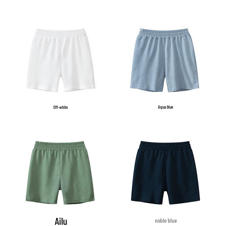 27kids Chłopięce Szorty w Jednolitym Kolorze - Rozmiary Małe do Średnich