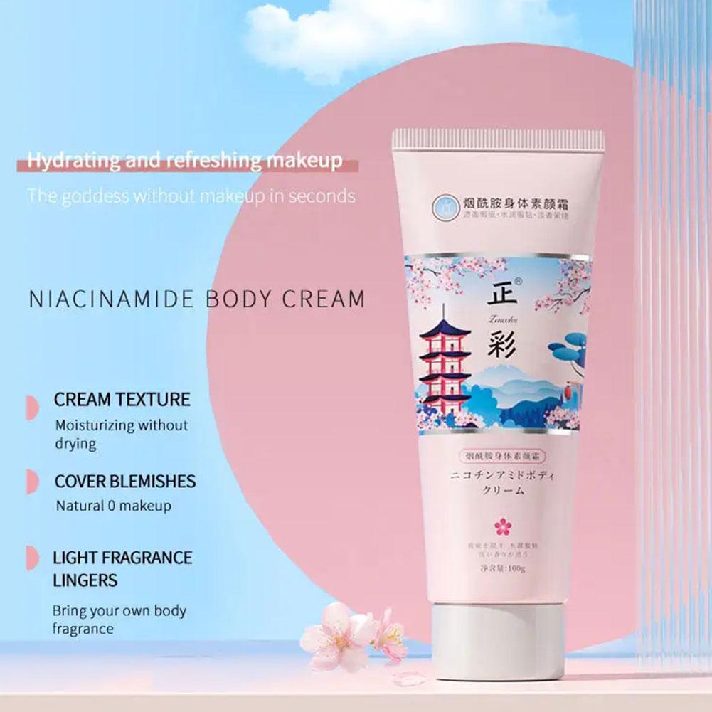 Niacinamide Instant Whitening Body Cream Lightening Lifting Skin Fading Firming Bleaching Care C4M6