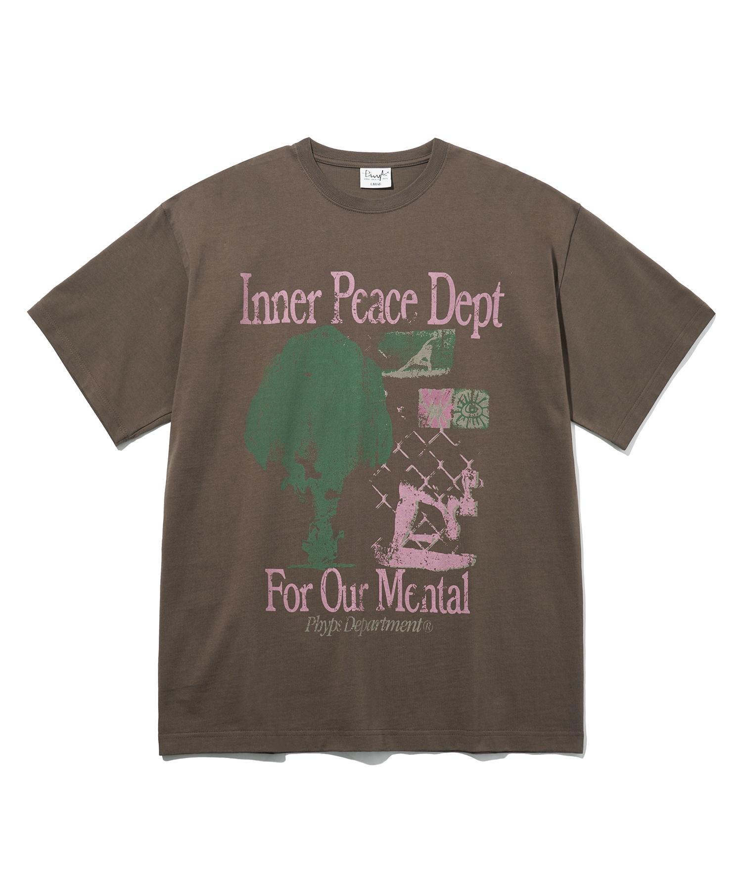 Physical Department Broccoli Short Sleeve T-Shirt_Brown L