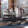Tang Dynasty Style Titanium Electric Teapot: Adjustable Temperature, Auto-Fill, Heat-Preserving Kettle for Brewing and Boiling.