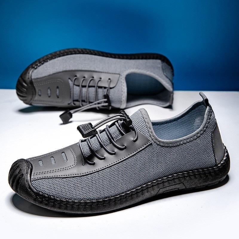 Men's Shoes New 2025 Spring One-pedal Fashion Men's Shoes Soft-soled Doudou Shoes British Style Comfortable and Breathable Casual Shoes